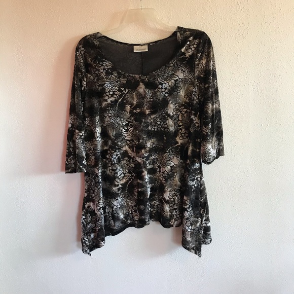 #162)🖤NEW🖤Avenue- Lovely blouse/tunic! - Picture 2 of 8
